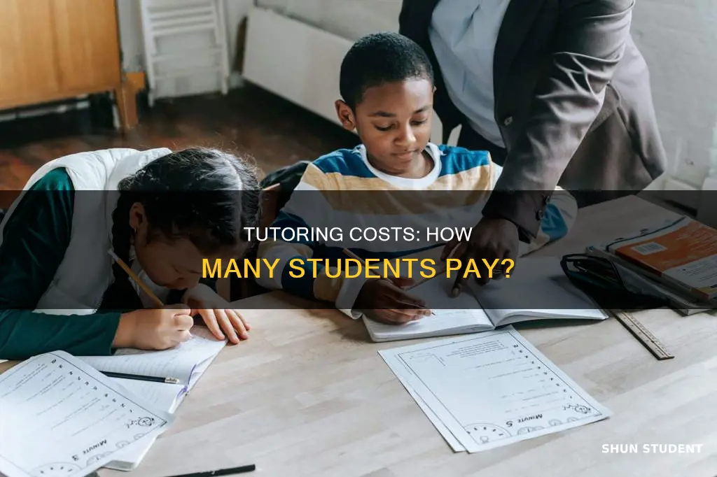 how many students pay tutoring