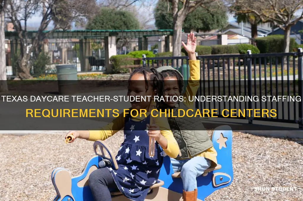 how many students per teacher daycare in texas