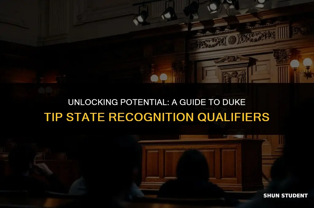 how many students qualify for duke tip state recognition
