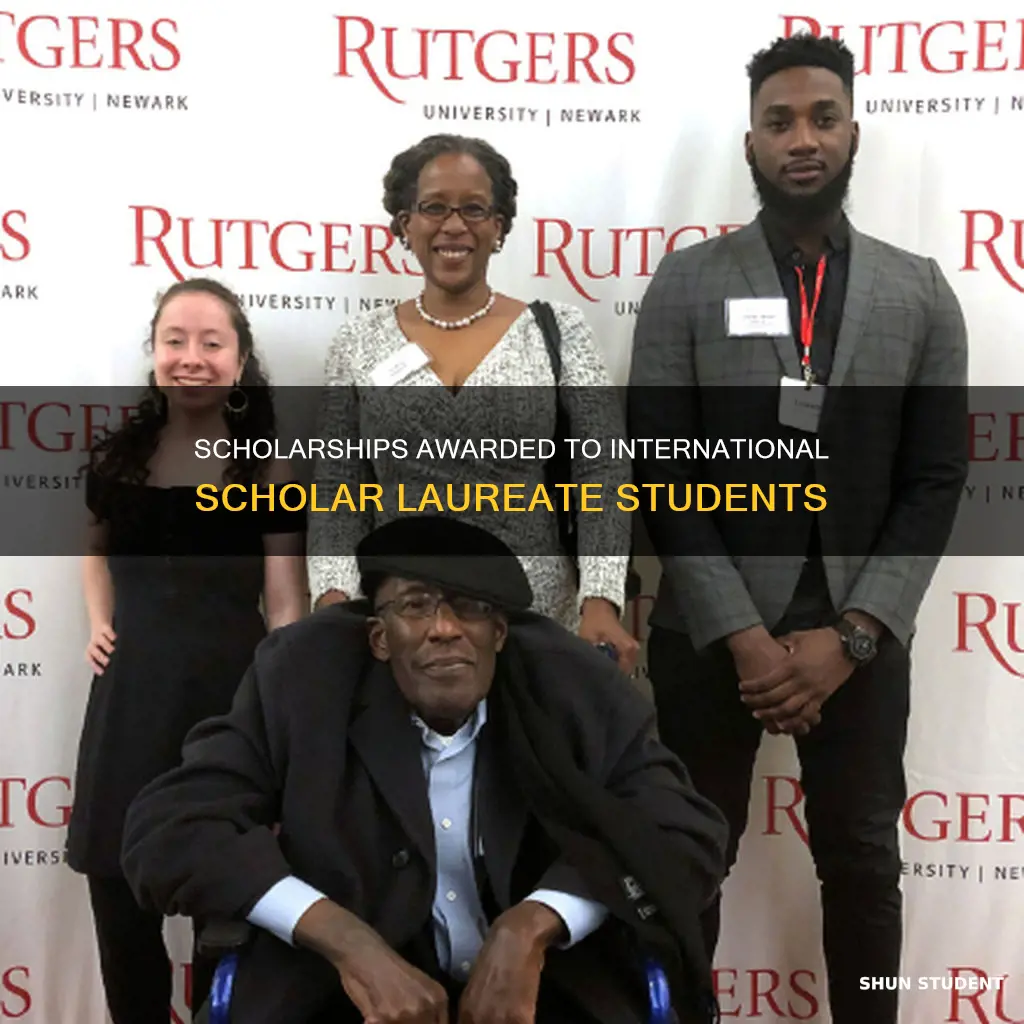 how many students receive a scholarship for international scholar laureate