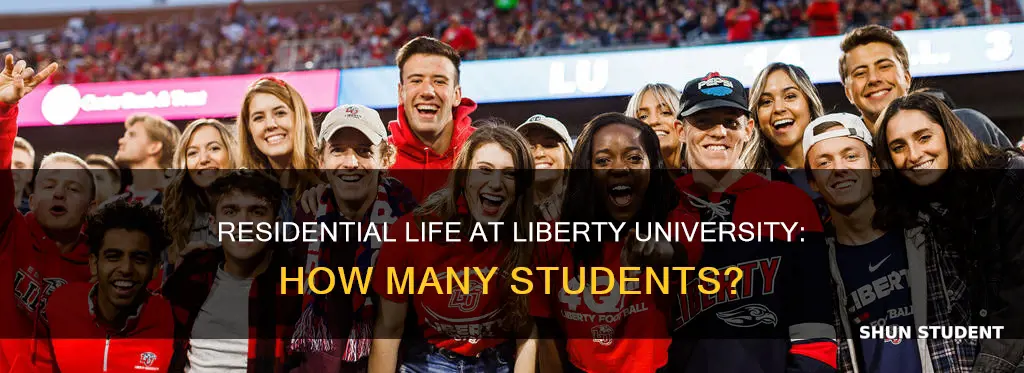 how many students residential liberty university