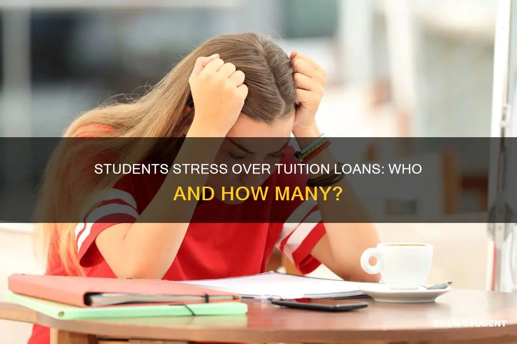 how many students stress over paying tuiton loans