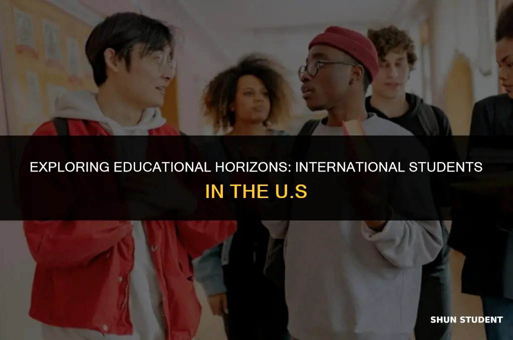 how many students study abroad in the united states