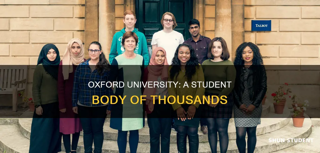 how many students study in oxford university