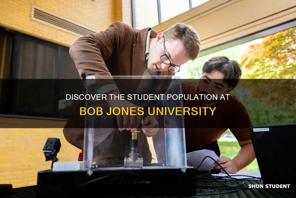 how many students that attend bob jones university