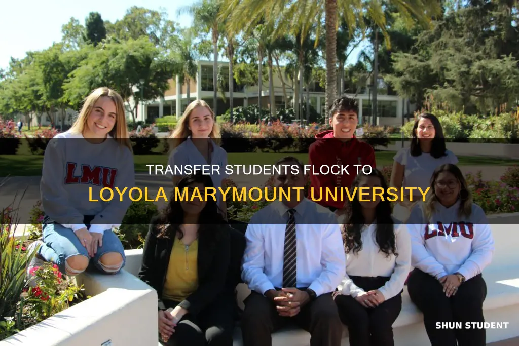 how many students transfer to in loyola marymount university