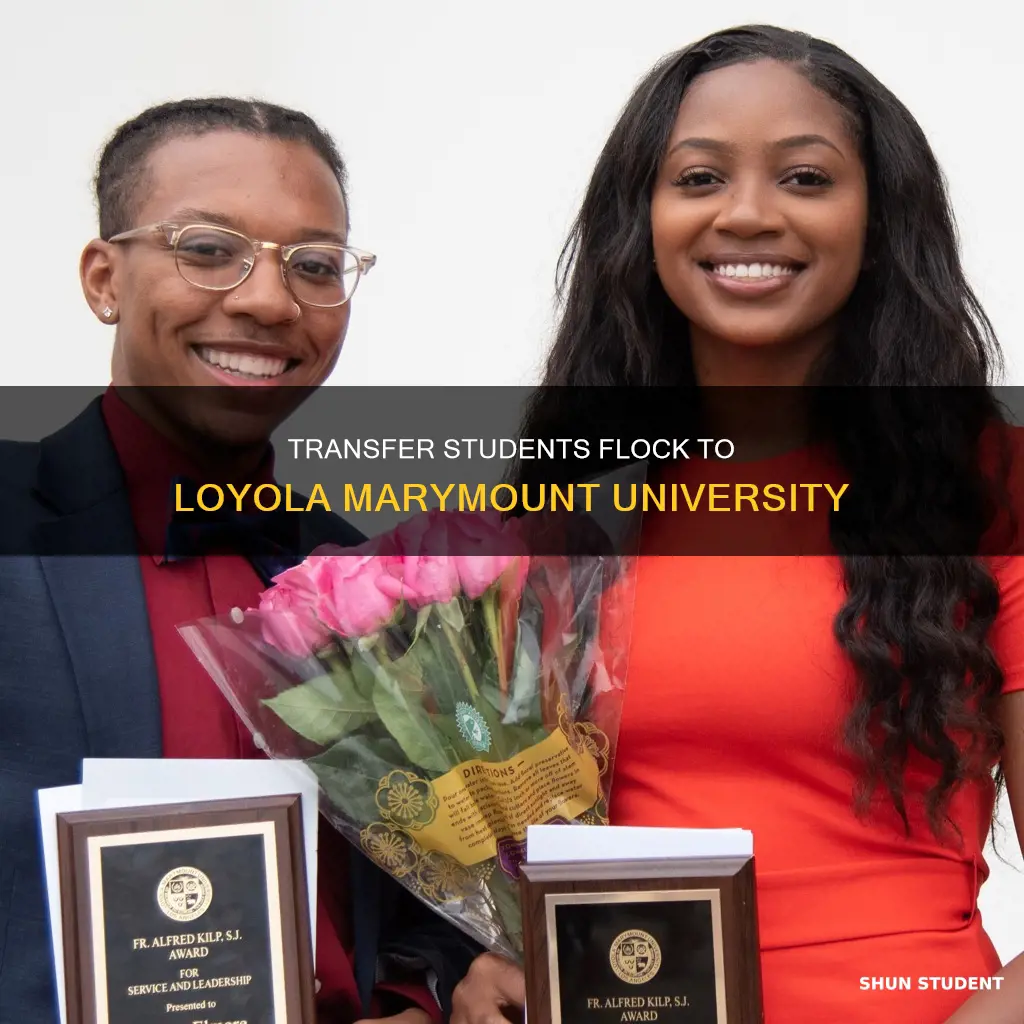 how many students transfer to in loyola marymount university