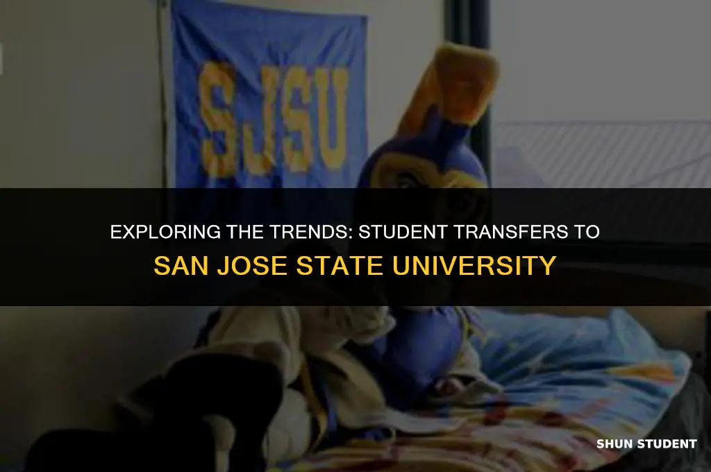 how many students transfered to sanjose state
