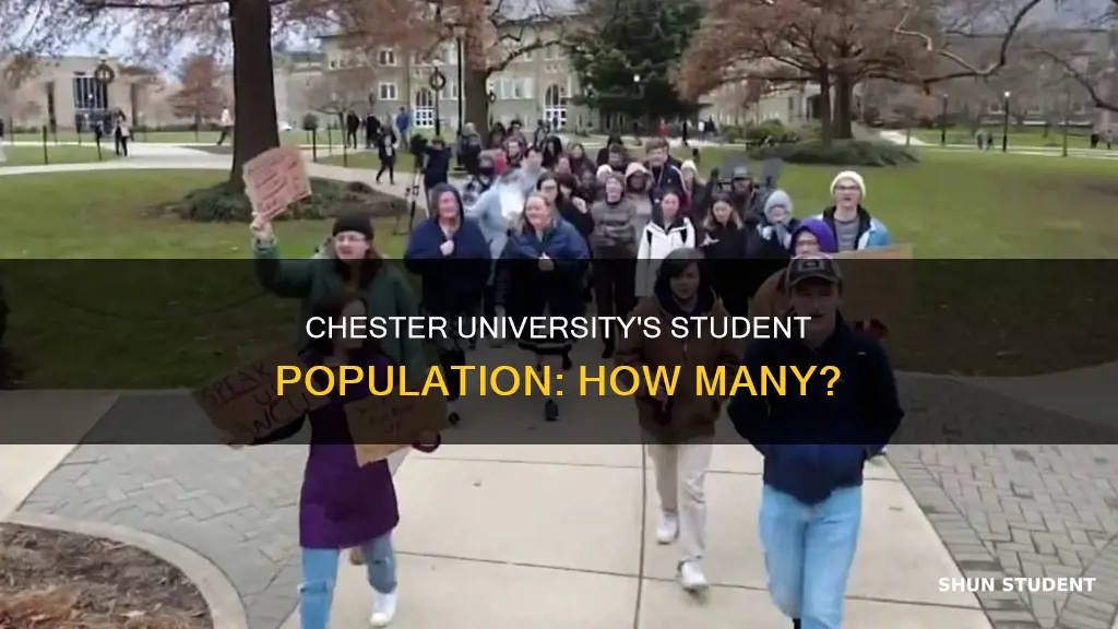 how many students university of chester