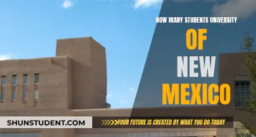 Exploring Student Numbers at the University of New Mexico