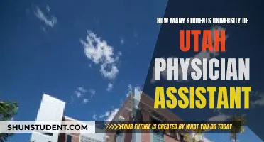 University of Utah: Physician Assistant Student Numbers Revealed