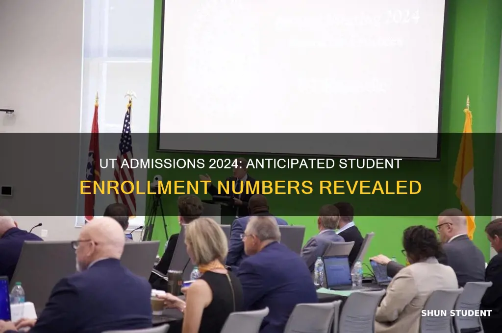 how many students will be admitted to ut next year
