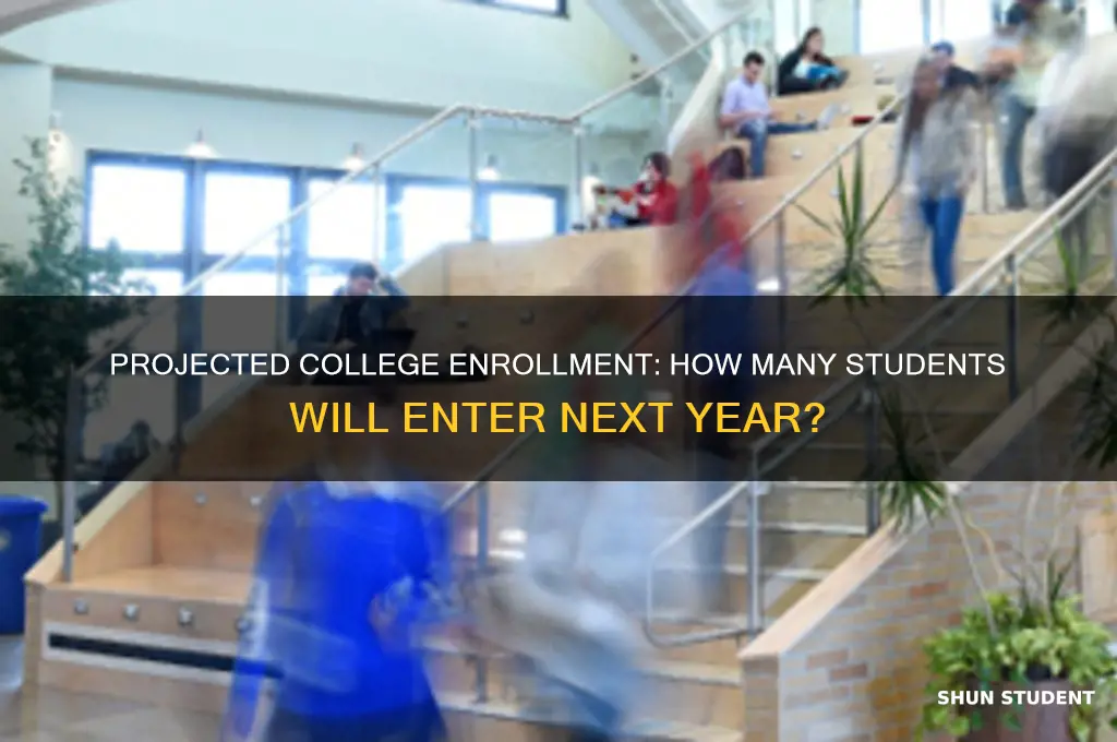 how many students will be entering college next year