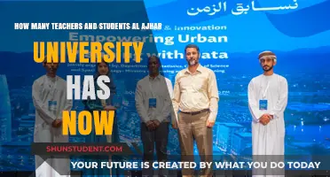 The Current Student and Teacher Population of Al Ajhar University