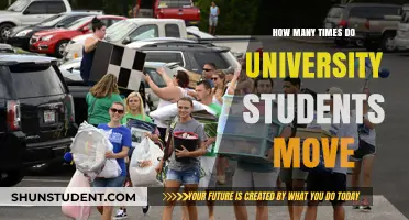 The Frequent Moves of University Students