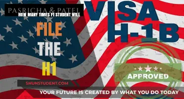F1 to H1 Visa Transition: How Many Filings Are Allowed?