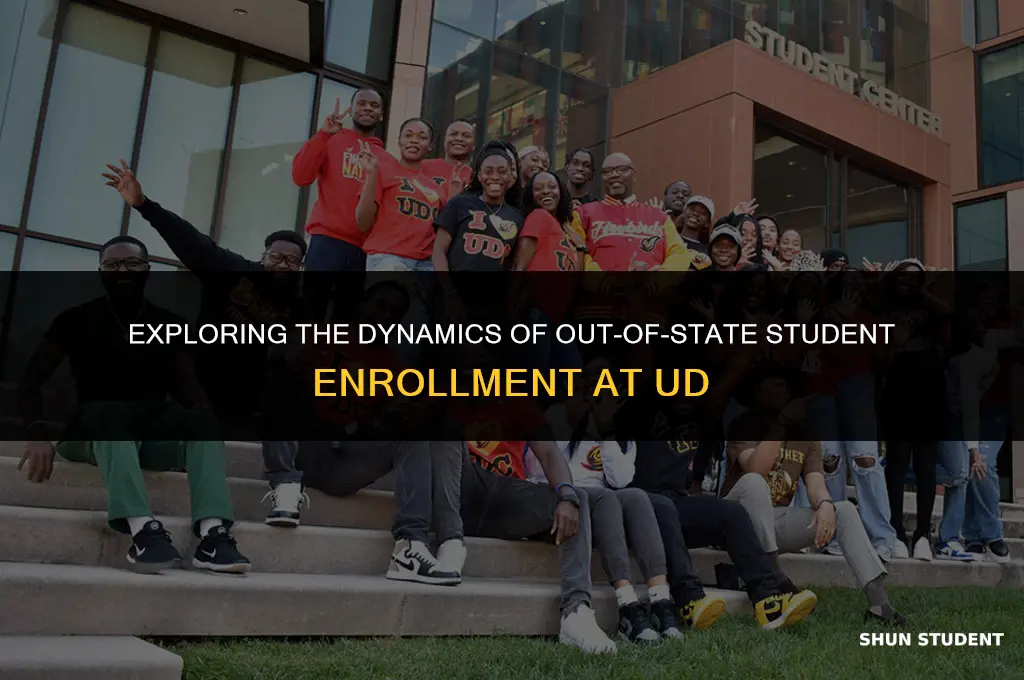 how many ud out of state students