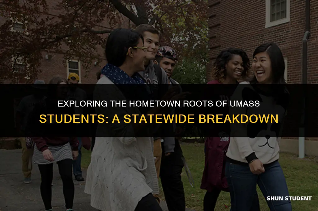 how many umass students are in state