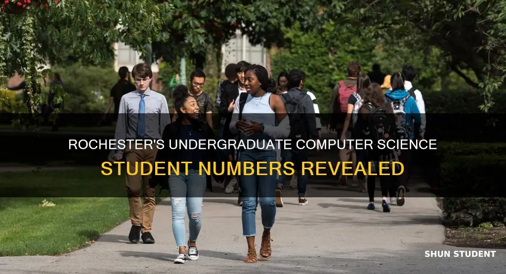 how many undergraduate computer science students university of rochester