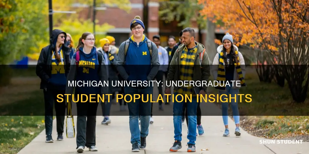 how many undergraduate students are there at michigan university