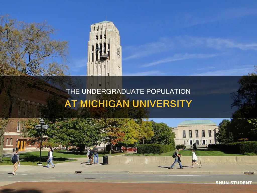 how many undergraduate students are there at michigan university