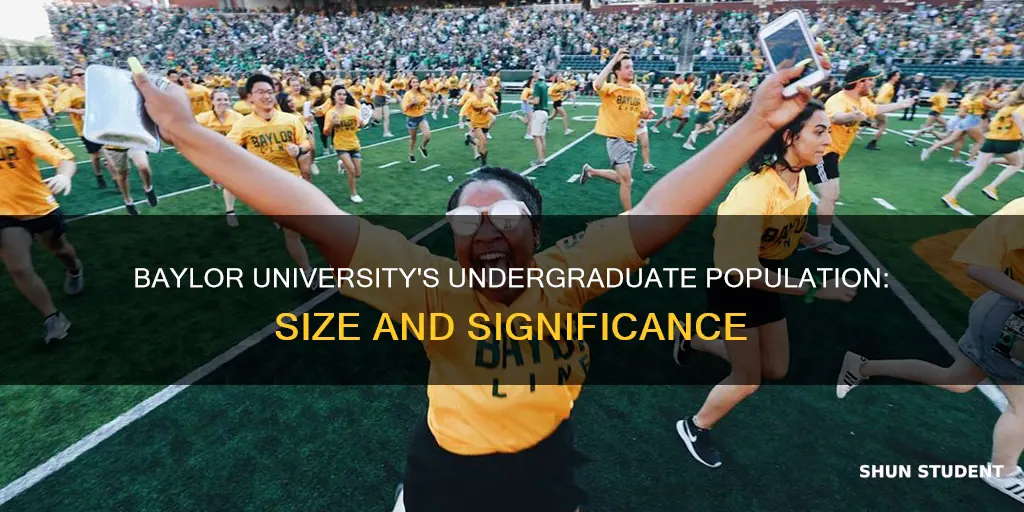 how many undergraduate students at baylor university