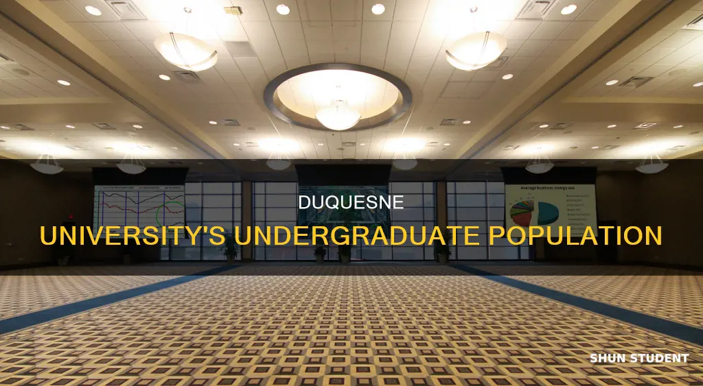 how many undergraduate students at duquesne university