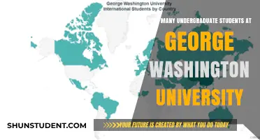 Undergraduate Student Population at George Washington University