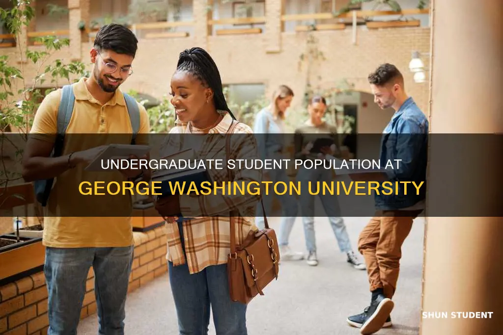 how many undergraduate students at george washington university