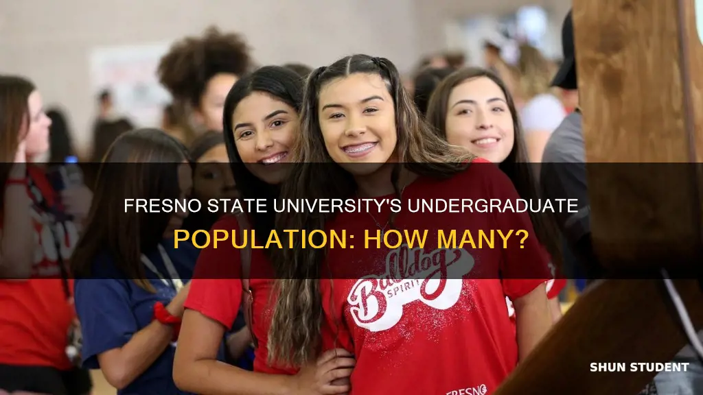 how many undergraduate students attend fresno state university