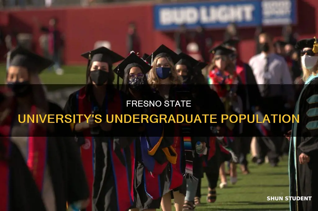 how many undergraduate students attend fresno state university