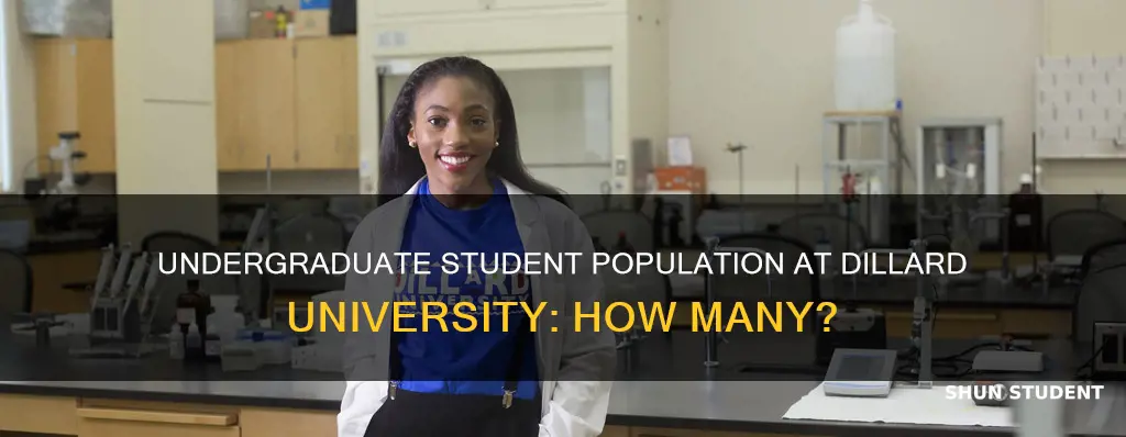 how many undergraduate students dillard university have