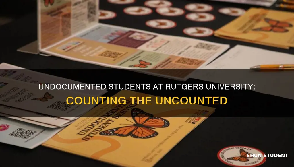 how many undocumented students at rutgers university