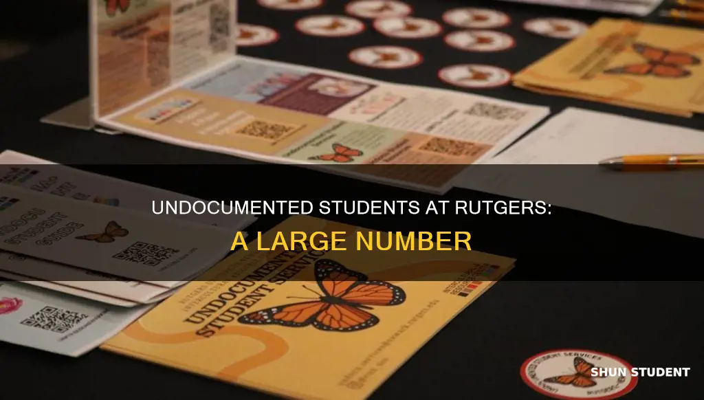 how many undocumented students at rutgers university