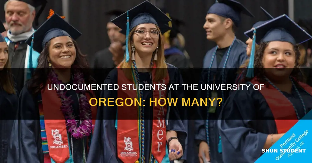 how many undocumented students university of oregon