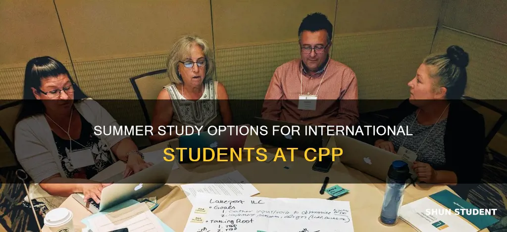 how many units can international students take during summer cpp