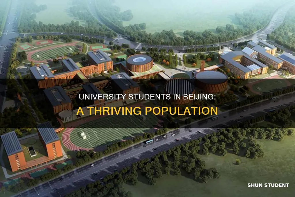 how many university students are there in beijing