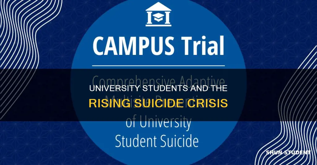 how many university students commit suicide