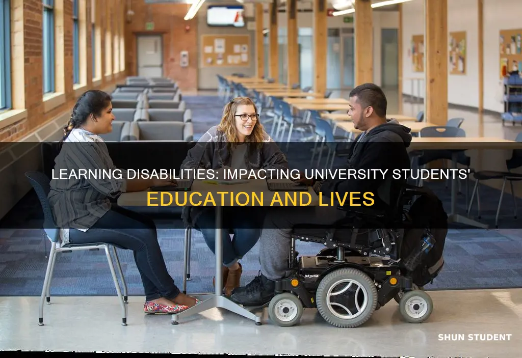 how many university students have learning disabilities