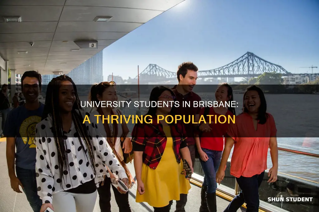 how many university students in brisbane