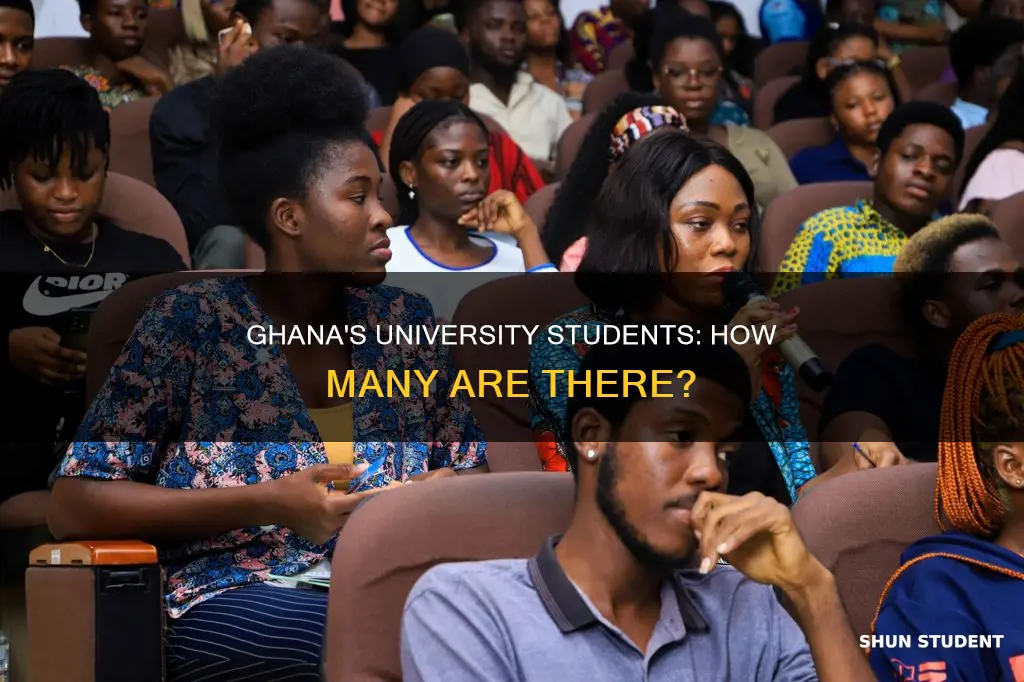 how many university students in ghana