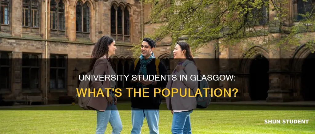 how many university students in glasgow