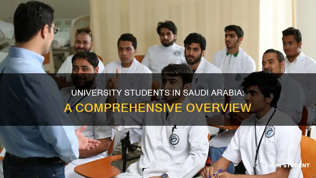 how many university students in saudi arabia