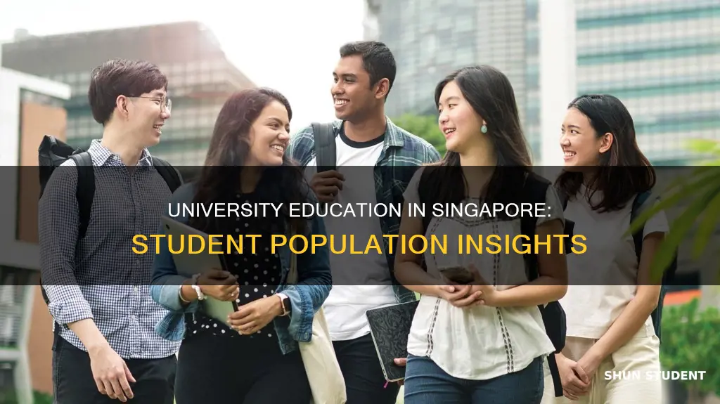 how many university students in singapore