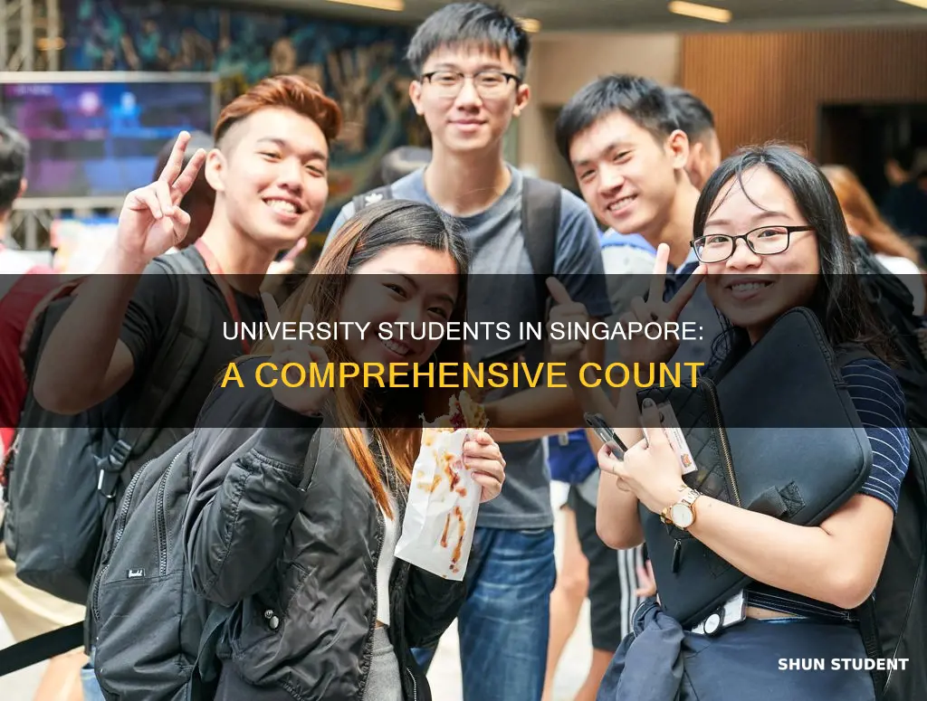 how many university students in singapore