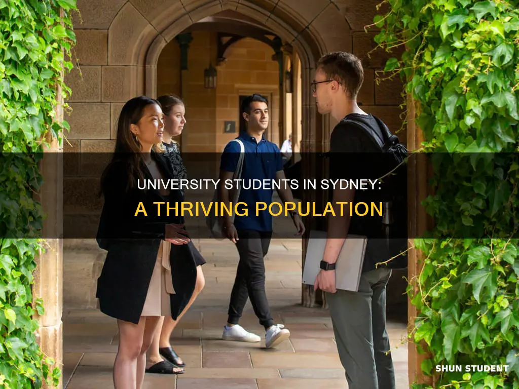 how many university students in sydney