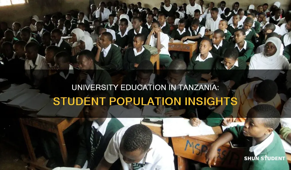 how many university students in tanzania