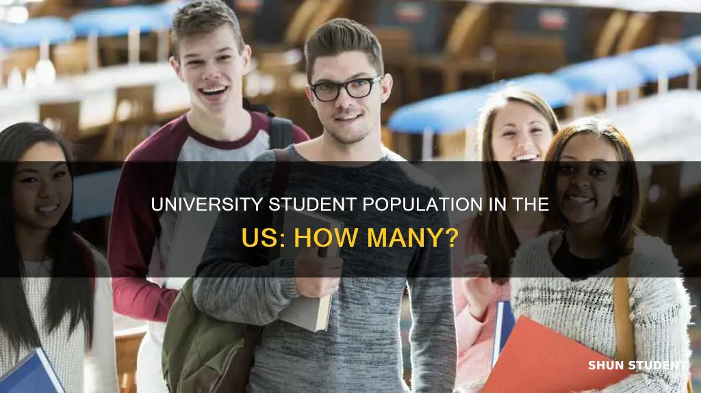 how many university students in the us