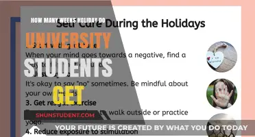 University Students: How Much Holiday Time?
