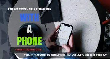 Typing Speed on Phones: How Many Words Can Students Manage?